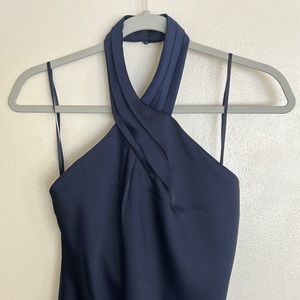 Anthropologie Size 2 Navy Blue Bridesmaid Dress